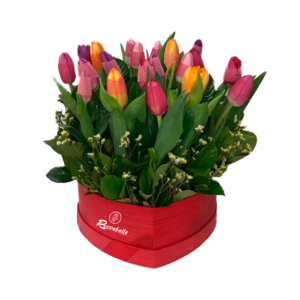 Corazón de tulipán